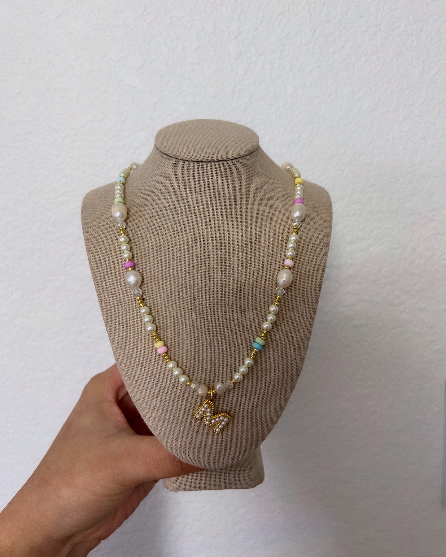 Personalized Freshwater Pearl Necklace
