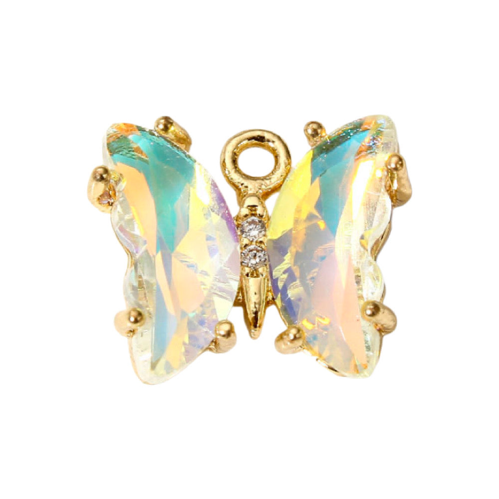 CZ Butterfly Charms