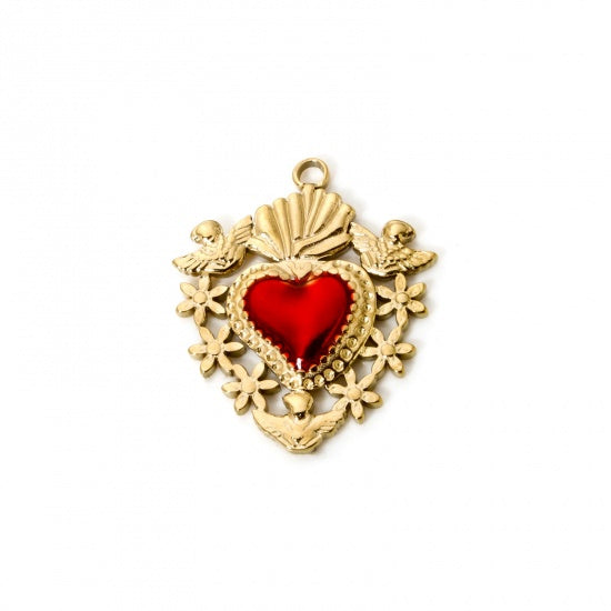 Sacred Eternal Heart Charms