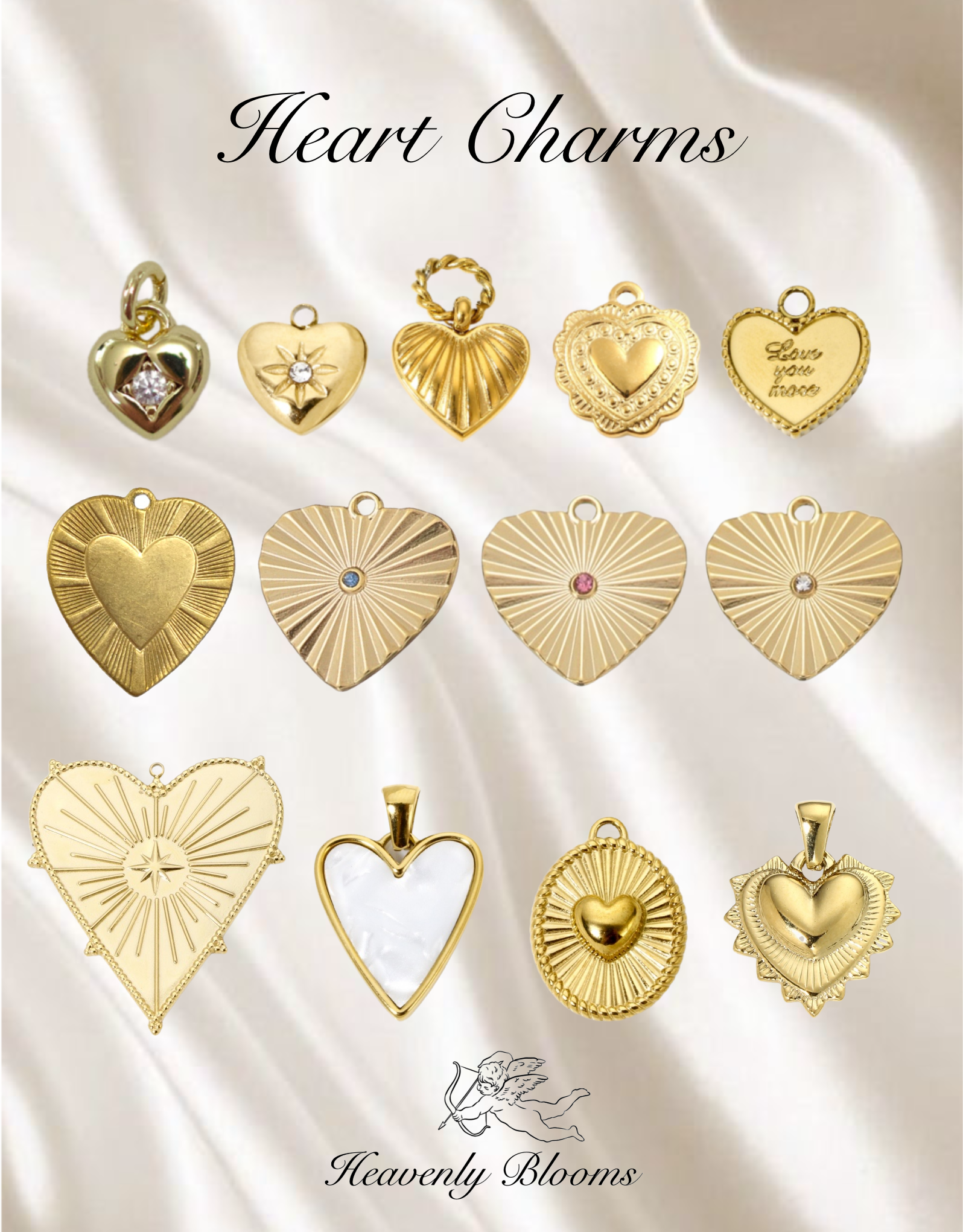 Heart Charms