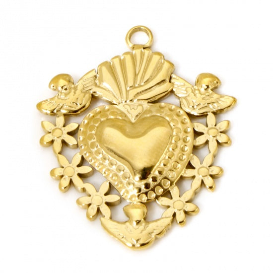 Sacred Eternal Heart Charms