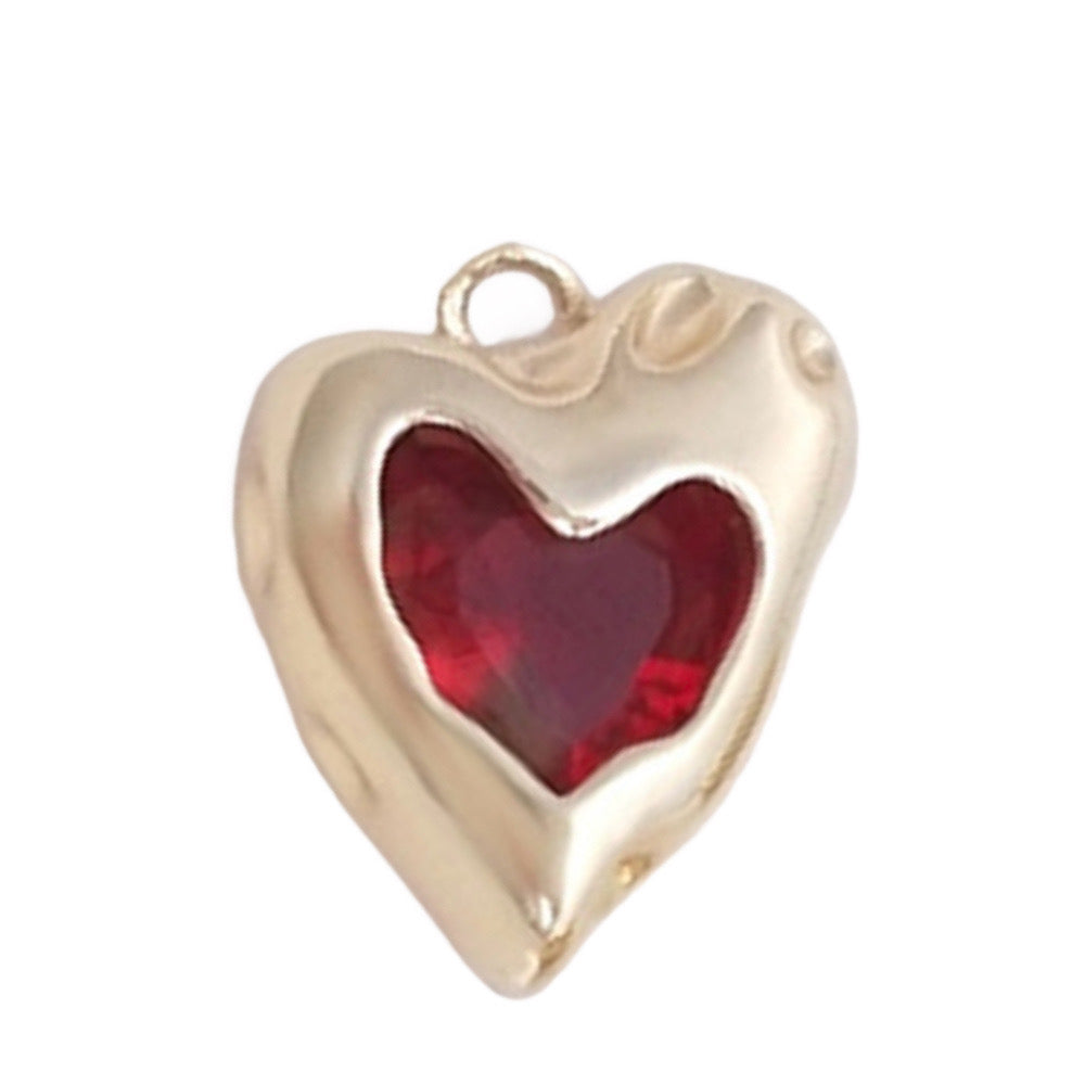 Colorful Heart Charms