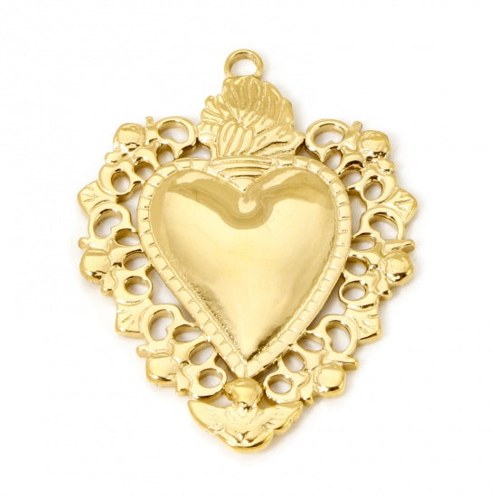 Sacred Eternal Heart Charms