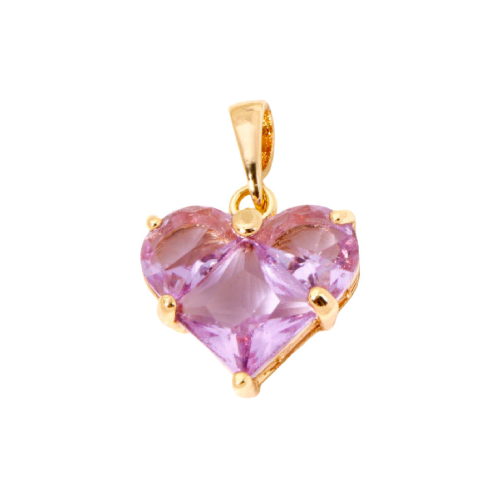 Colorful Heart Charms