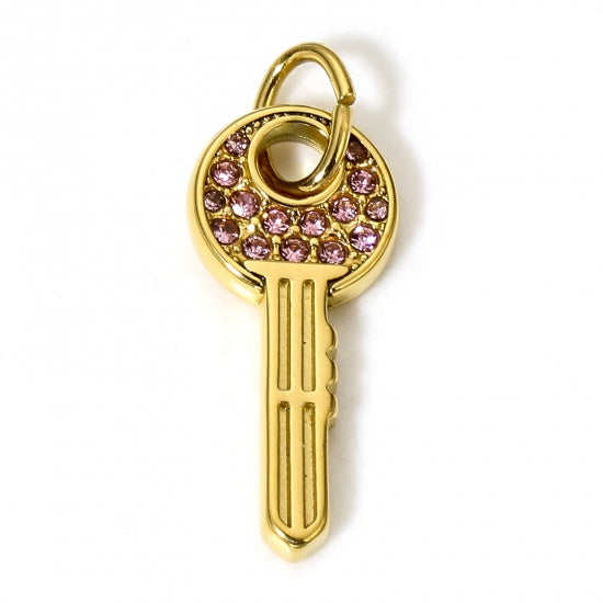Lock & Key Charms