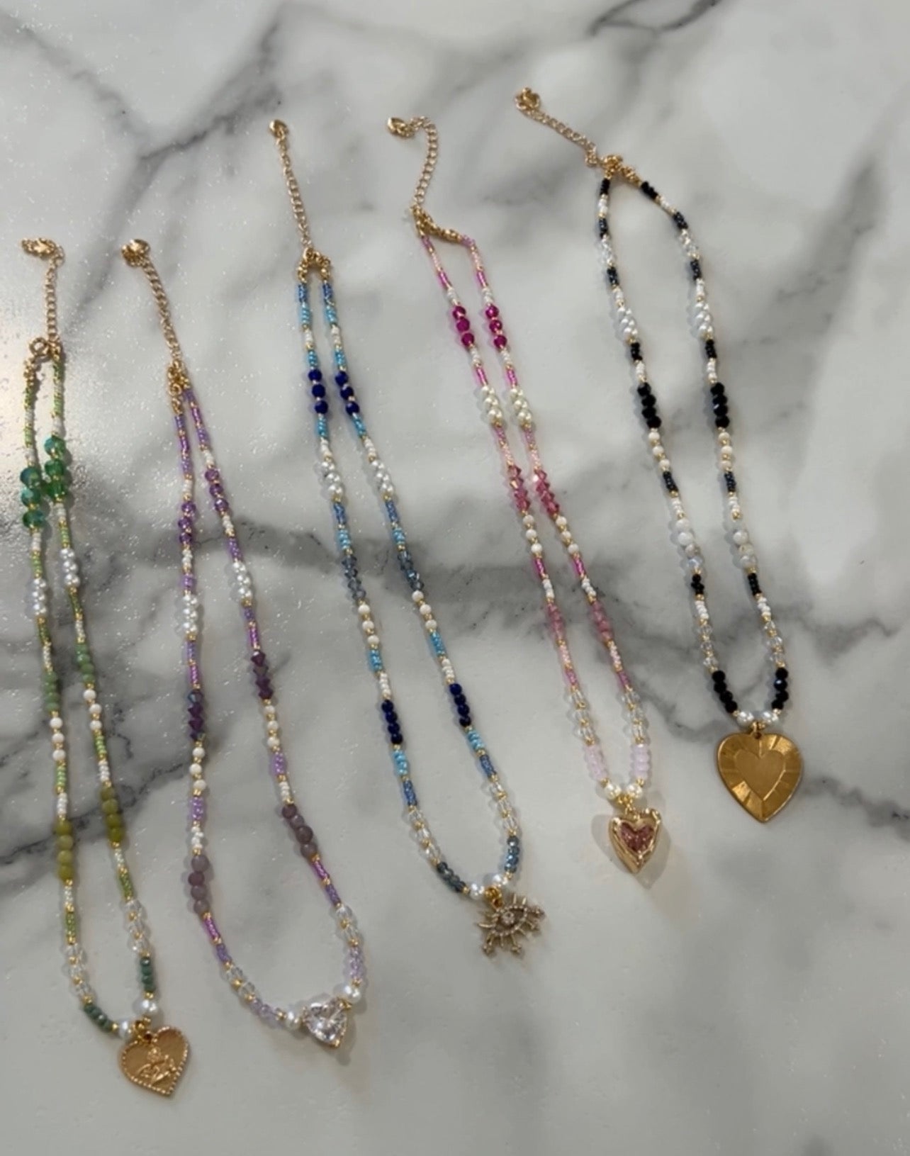Colorful Beaded Necklaces