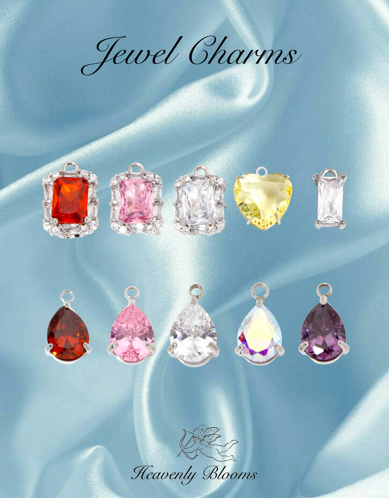 Jewel Charms (Silver)