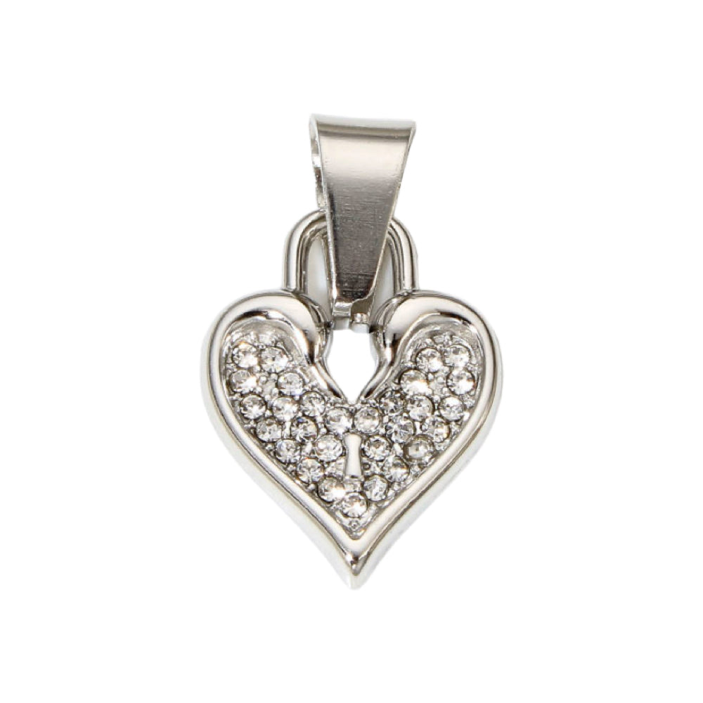 Lock & Key Charms (Silver)