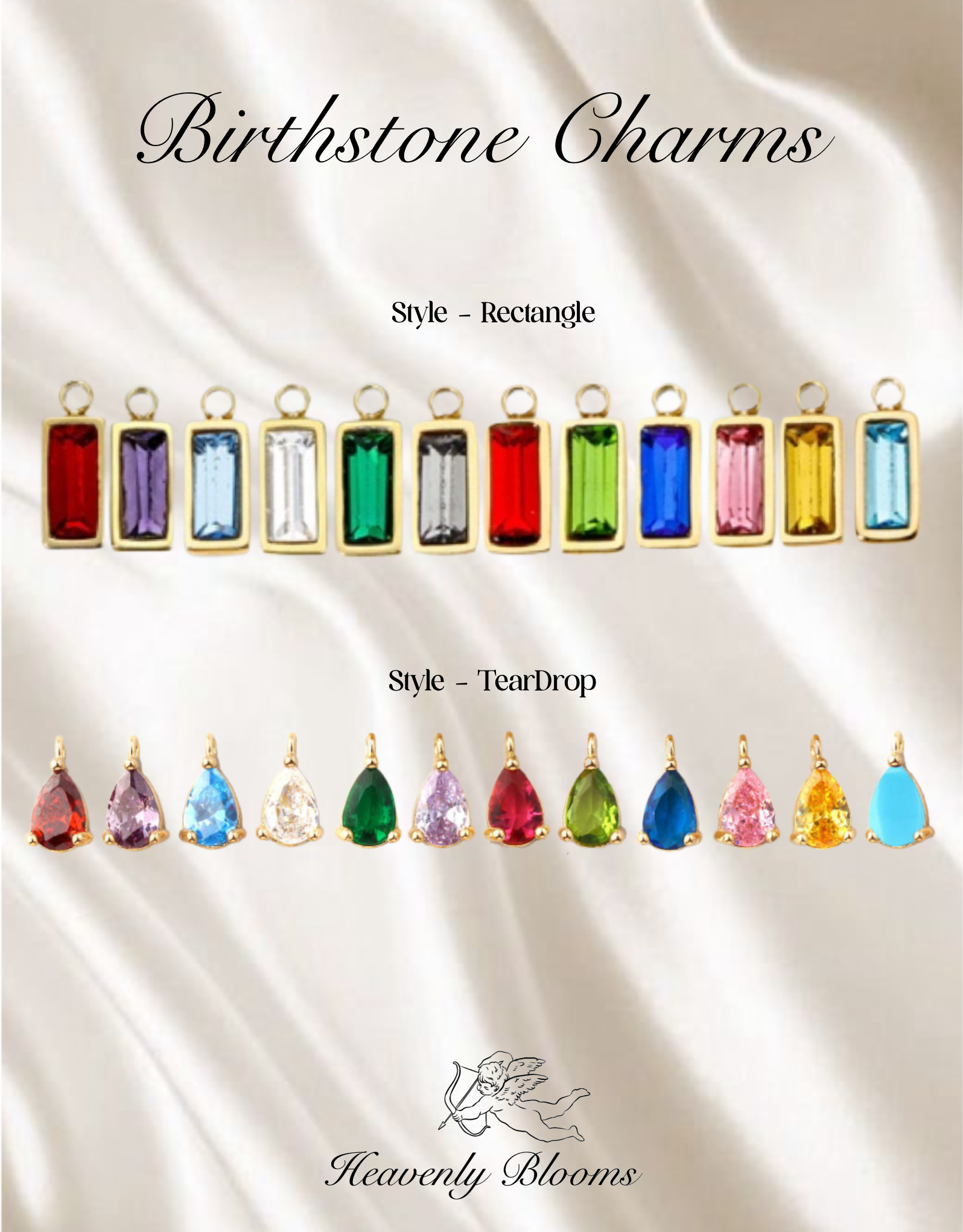 Birthstone Charms
