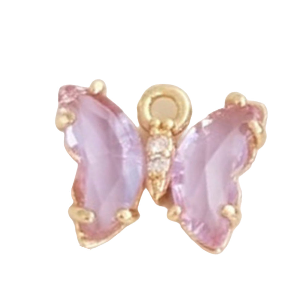 CZ Butterfly Charms