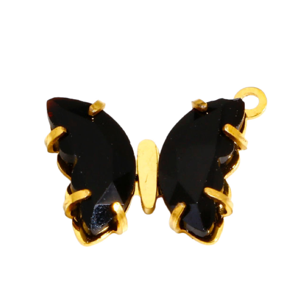 CZ Butterfly Charms