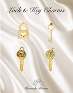 Lock & Key Charms