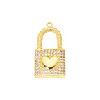 Lock & Key Charms