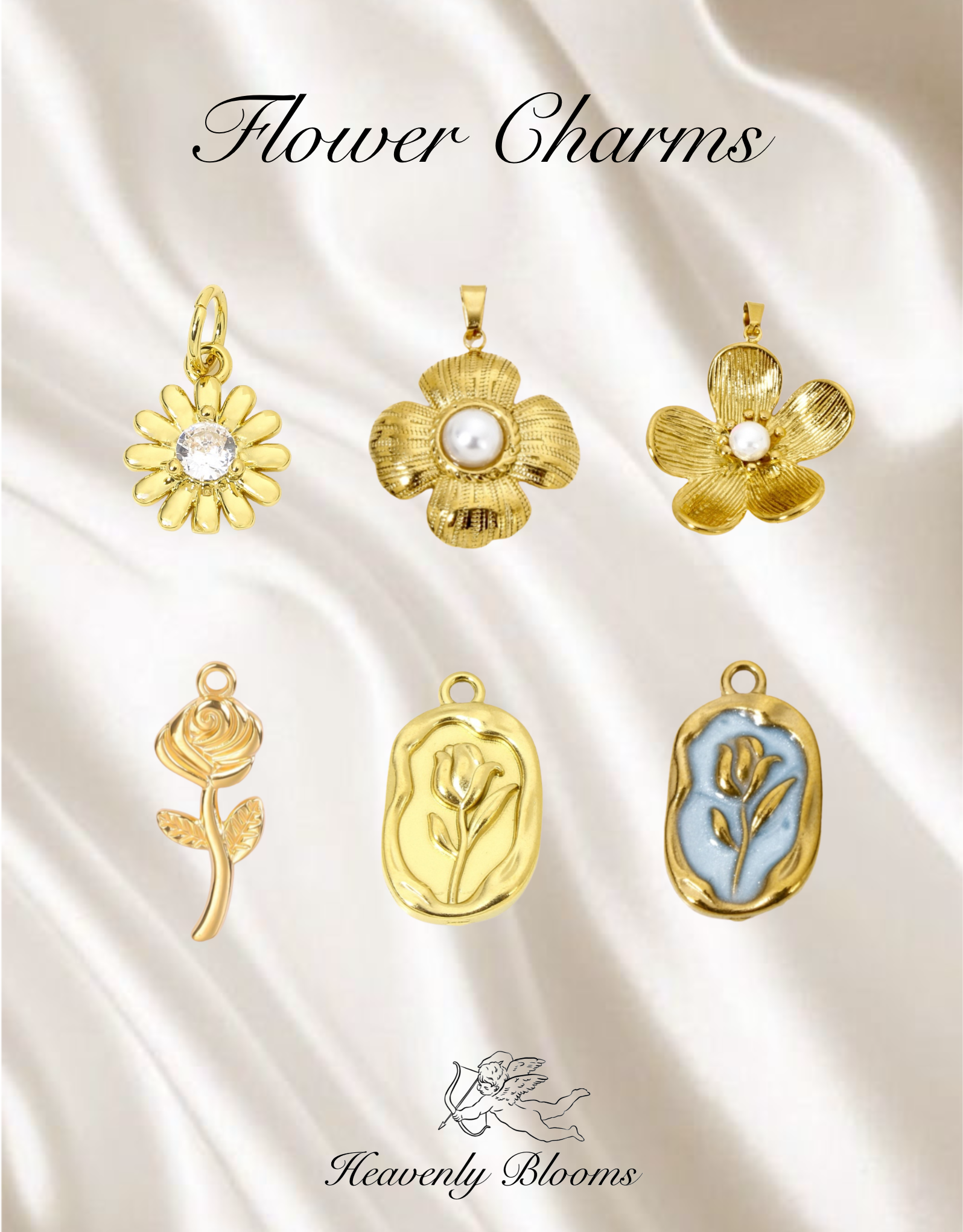 Flower Charms