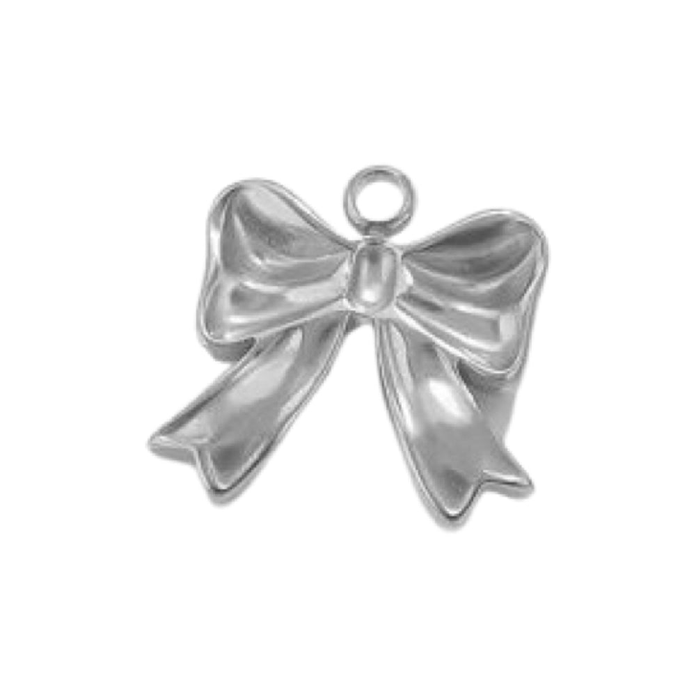 Bow Charms (Silver)