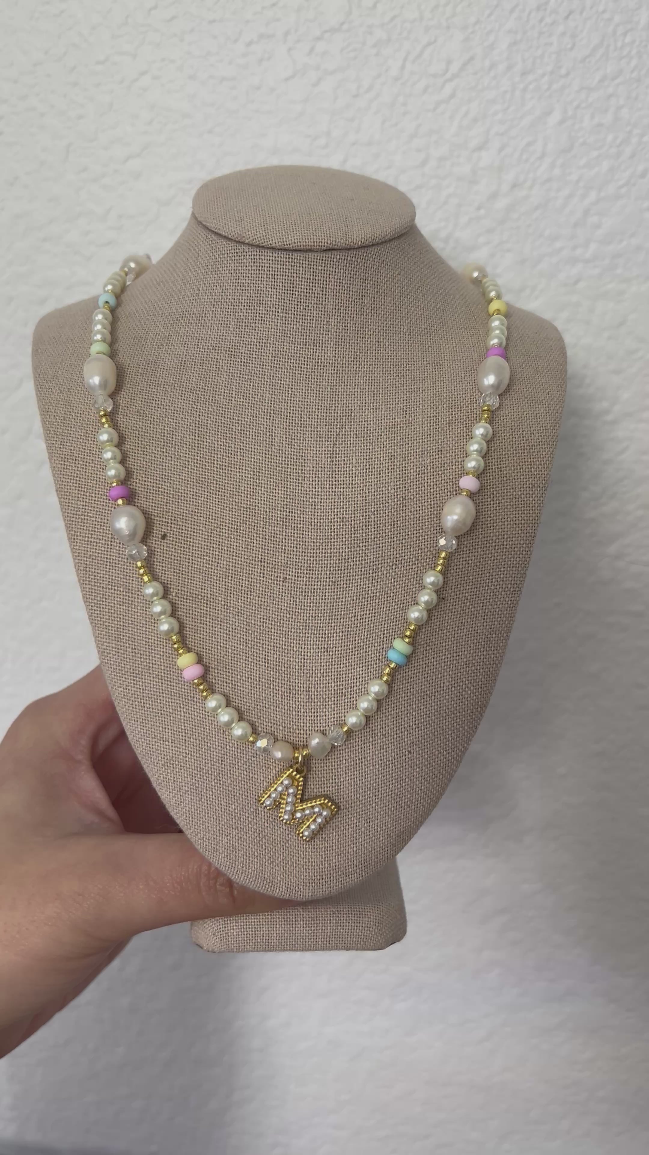 Personalized Freshwater Pearl Necklace
